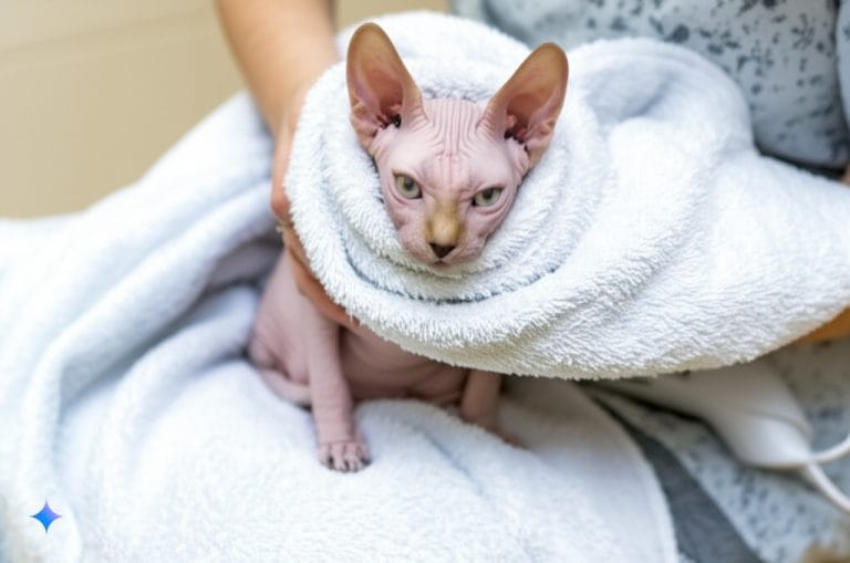 Секреты купания сфинкса: как сделать процесс легким и безопасным